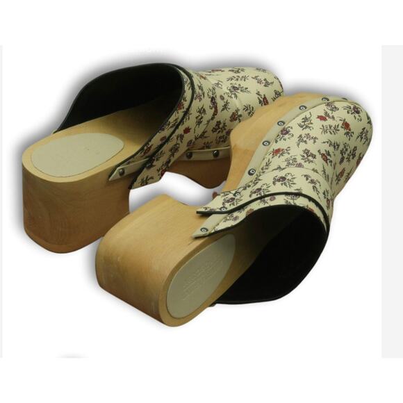 Women’s 8.5‎ NWT Aerosoles x Laura Ashley La Pedro Clogs Floral Cottagecore - Picture 4 of 9